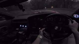 TURBO MK3 SUPRA WET DRIFT POV [upl. by Tsuda]