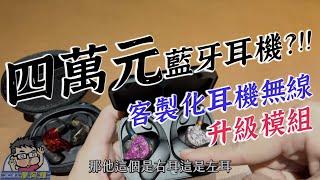 要價四萬元的真無線耳機 FiiO  TRN 客製化耳機藍牙升級模組 [upl. by Alih]