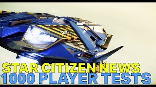 Star Citizen Tested 1000 Players with Server Meshing [upl. by Googins616]