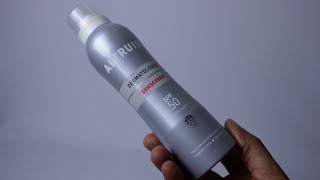 Altruist Dermatologist Sunscreen SPF50 Sunspray Review [upl. by Rednasxela]