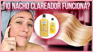 TIO NACHO CLAREADOR Shampoo e Condicionador Antiqueda que clareia o cabelo [upl. by Oderfla439]