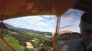 Eflite Aeronca Champ scenic flight [upl. by Mosera329]