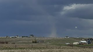 First Alert Weather Tracker follows storm that created Tornado outside Keenesburg [upl. by Niroc]