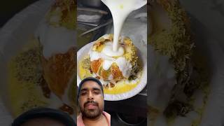 Raj kachori lovers chaat food chaataddict chaatlove chaatlover sweet kachori shorts trend [upl. by Lertnek]