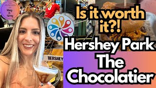 The Chocolatier Restaurant  Hershey Park Food  UNPOPULAR Opinion Is it worth it [upl. by Jacobson618]