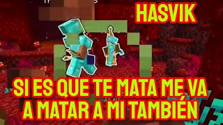 COMBATE PVP DAARICK VS MARKI PERSPECTIVA HASVIK [upl. by Llerrah74]