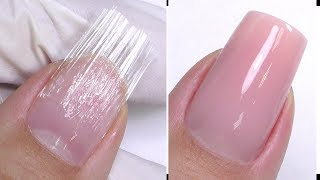 Fiberglass Nails Tutorial [upl. by Nywloc]