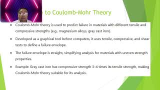 56 Coulomb Mohr Theory for Ductile Materials [upl. by Ame591]