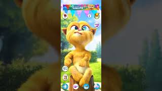 My Talking Angela Ginger tom king Android GameplayHD\king with game 8674 [upl. by Garaway959]