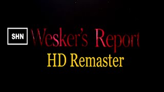 Weskers Report Resident Evil HD Remaster 1080p60fps JapaneseRE Official Timeline Game Movie [upl. by Manno]