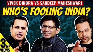 EXPLAINED  Sandeep Maheshwari vs Vivek Bindra amp Future of Young India  Akash Banerjee [upl. by Ellevehc801]