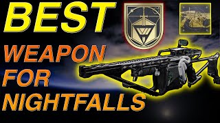 BEST Weapon For Nightfalls  How To Get Arbalest Catalyst  Arbalest Buff Destiny 2 [upl. by Idnic]