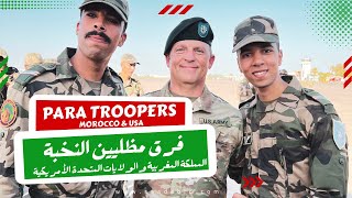 African Lion 2022  Paratroopers  الأسد الأفريقي فرق نخبة المظليين [upl. by Auhel965]