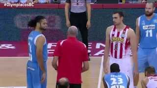 Highlights Olympiacos BC  Kolossos H Hotels 11102015 [upl. by Milan]