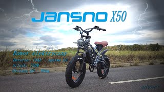 Jansno x50 prezentacja jansno ebike electricbike electric advertising [upl. by Yim]