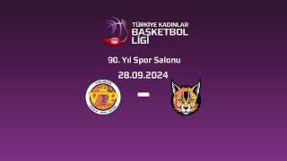 Yalova Vip  ÇBK Mersin Gelişim TKBL 3Hafta [upl. by Yur]