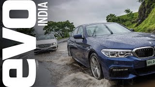 BMW 5 Series vs MercedesBenz EClass [upl. by Caundra]