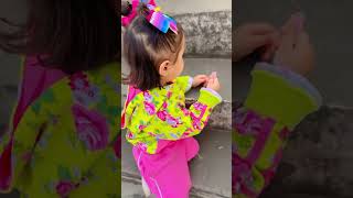 TheKhatkarCouple cutebaby love baby cute kashikukreti nitinkukreti babylove feed viral [upl. by Qiratla]