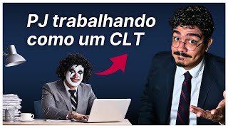 Sou PJ mas trabalho como CLT e agora [upl. by Notsuh]