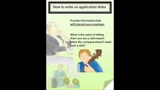 How to write an application letterFor upper intermediate ESL students [upl. by Anialeh154]