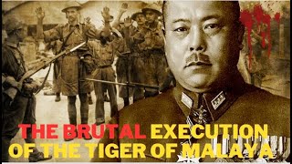 The BRUTAL Execution Of General Yamashita  The Tiger Of Malaya  WW2 [upl. by Doll]