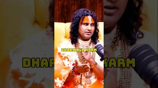 DharmbadahaiyaKarm🔥🙏🙏aniruddhacharyajimaharajpodcastviralvideo newsytshorts [upl. by Ahsenid]