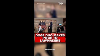 DOGE duo makes pitch to lawmakers [upl. by Llerud]