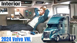 2024 Volvo VNL Interior Cabin Comfort Features [upl. by Yrral570]