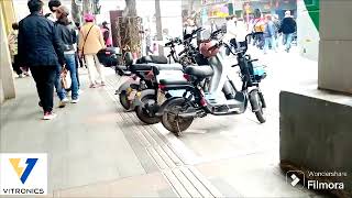 VITRONICS VLOG Whats it like to park your ebike in Guangzhou City China Free parking 😍 [upl. by Buote]