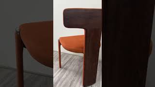 A Combination of Wood and Metal for High Back Slim Dining Room Chairs [upl. by Valma]