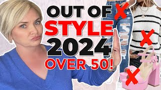 2024 Fashion Trends for Women Over 50  Whats IN Whats OUT [upl. by Ahsinehs]