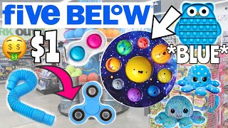 BLUE ONLY FIDGET SHOPPING CHALLENGE MUST SEE NO BUDGET 💙🌀 [upl. by Celine]