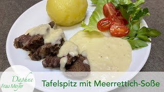 Fränkisches Krenfleisch  Rindfleisch mit Meerrettichsoße meerrettichanbau krenfleisch [upl. by Nekcerb]