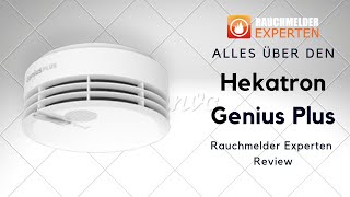 Genius Plus von Hekatron  Rauchmelder Info [upl. by Elocn]