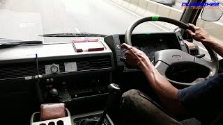 1996 Mitsubishi Fuso The Great 355 V8 FP419 Driving Scene [upl. by Doraj]