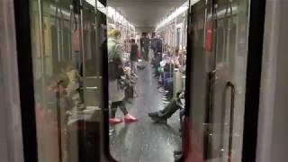 MBTA Red Line  Downtown Xing to Alewife Station [upl. by Dorothea241]