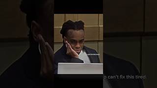 YNW Melly Almost Started Crying😔👀 ynwmelly rapper shorts [upl. by Kcirad]