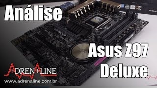 Asus Z97DELUXE  placamãe socket LGA1150 para quem quer muitas tecnologias [upl. by Sivek]