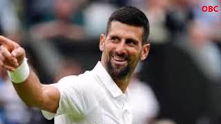 Djokovic wins in first match since knee surgery [upl. by Celka847]