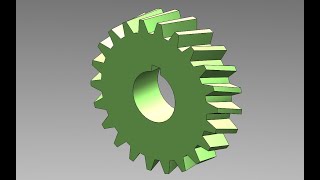 How To Create Helical Gear in SolidWorks tutorial solidworks education 3ddesign mechanical [upl. by Boris]