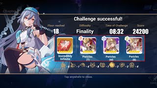 Honkai impact 3 Meme Girl Herrscher of Sentience Elysian realm 69 Second half Boss Fight [upl. by Narton]