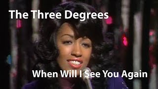 The Three Degrees  When Will I See You Again 1974 Restored [upl. by Nevyar]