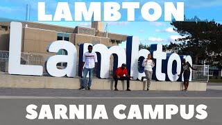 LAMBTON COLLEGE SARNIA CAMPUS  COLLEGE REVIEW  BLUEWATER BRIDGE  MALAYALAM [upl. by Nnayecats363]