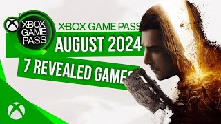 Xbox Game Pass August 2024 Games  Xbox Game Pass August 2024 [upl. by Rehpotsihc]