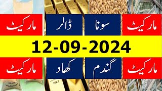 Daily Prices Update in Pakistan  Wheat  Gold  Fertilizer  Foreign Currency  US Dollar  Riyal [upl. by Nafis534]