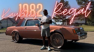 1982 Regal On 24” All Rose Gold Dayton’s GRide With KayBee [upl. by Sivel]