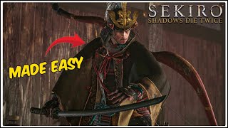 How to Easily Defeat Genichiro Ashina Made Easy [upl. by Attezi]