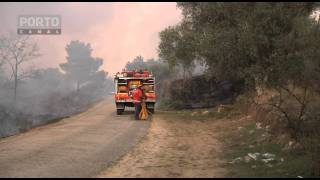 3 bombeiros feridos em incêndio Moimenta da Beira [upl. by Keiko]