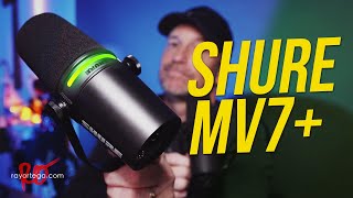 Shure MV7 USBXLR Podcast Microphone Review with MotivMix Demo [upl. by Fin]