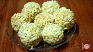 Easy and Quick Murmura Chikki Recipe  Makarsankranti Special [upl. by Llyrad622]